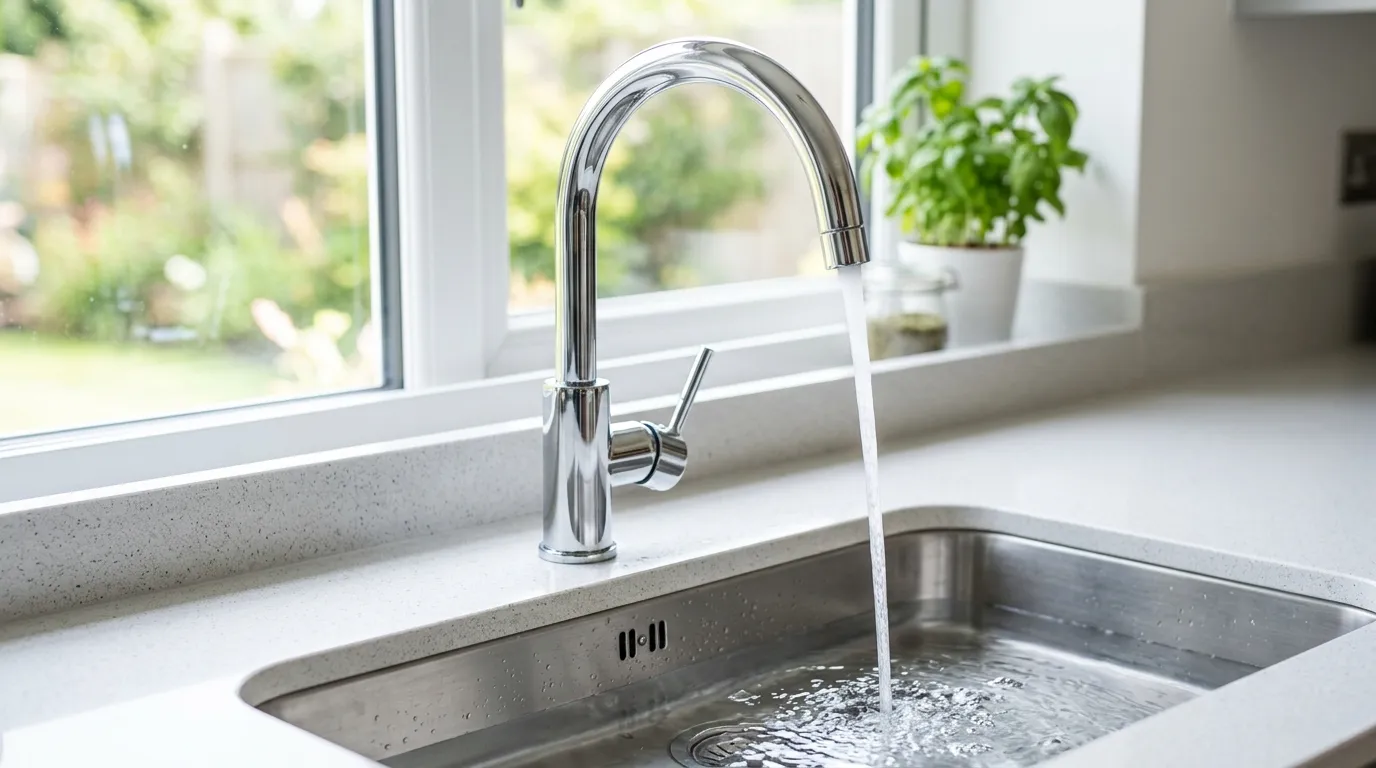 Local Plumbing Master Pros same day plumber fixing a faucet in North Adams, MI